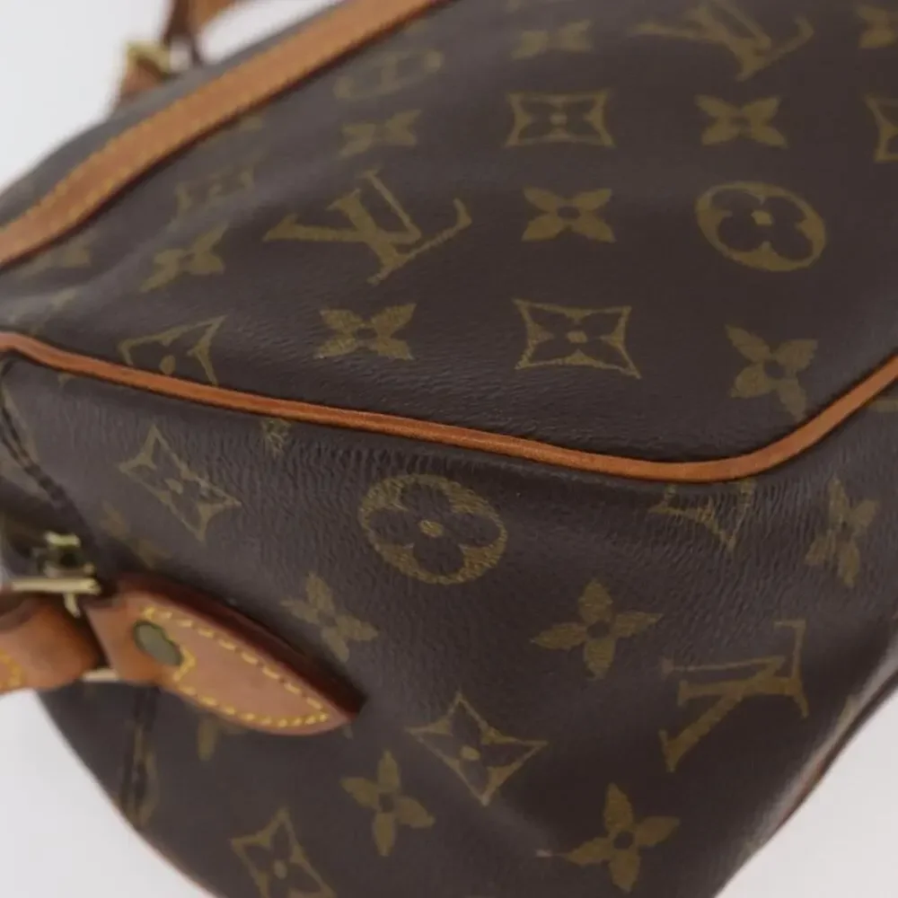 Louis Vuitton Monogram Blois Shoulder Bag Brown